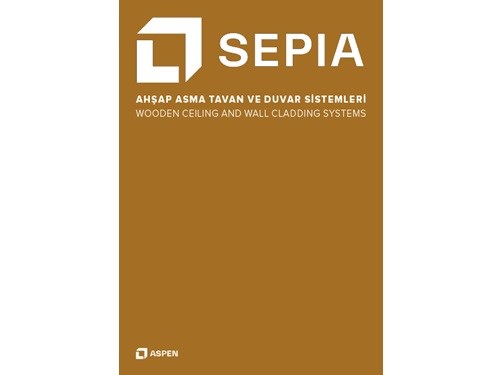 Sepia Ahşap Asma Tavan ve Duvar Sistemleri Kataloğu