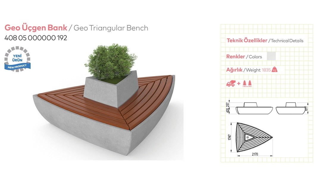 Benches with Backrest - 6
