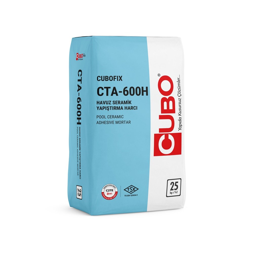 Cubofix CTA-600H Pool Ceramic Adhesive Mortar-C2TE