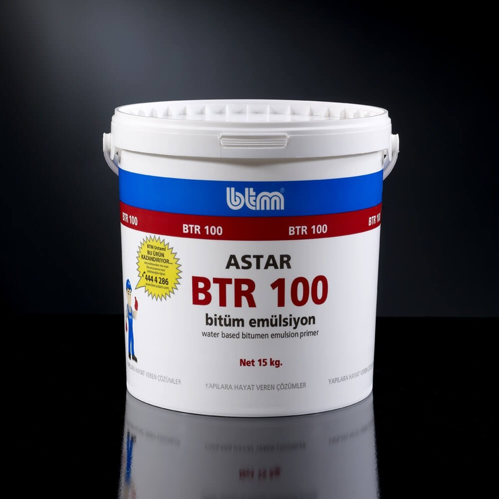 Liquid Bitumen Emulsion Primer Waterproofing Material | BTM BTR100