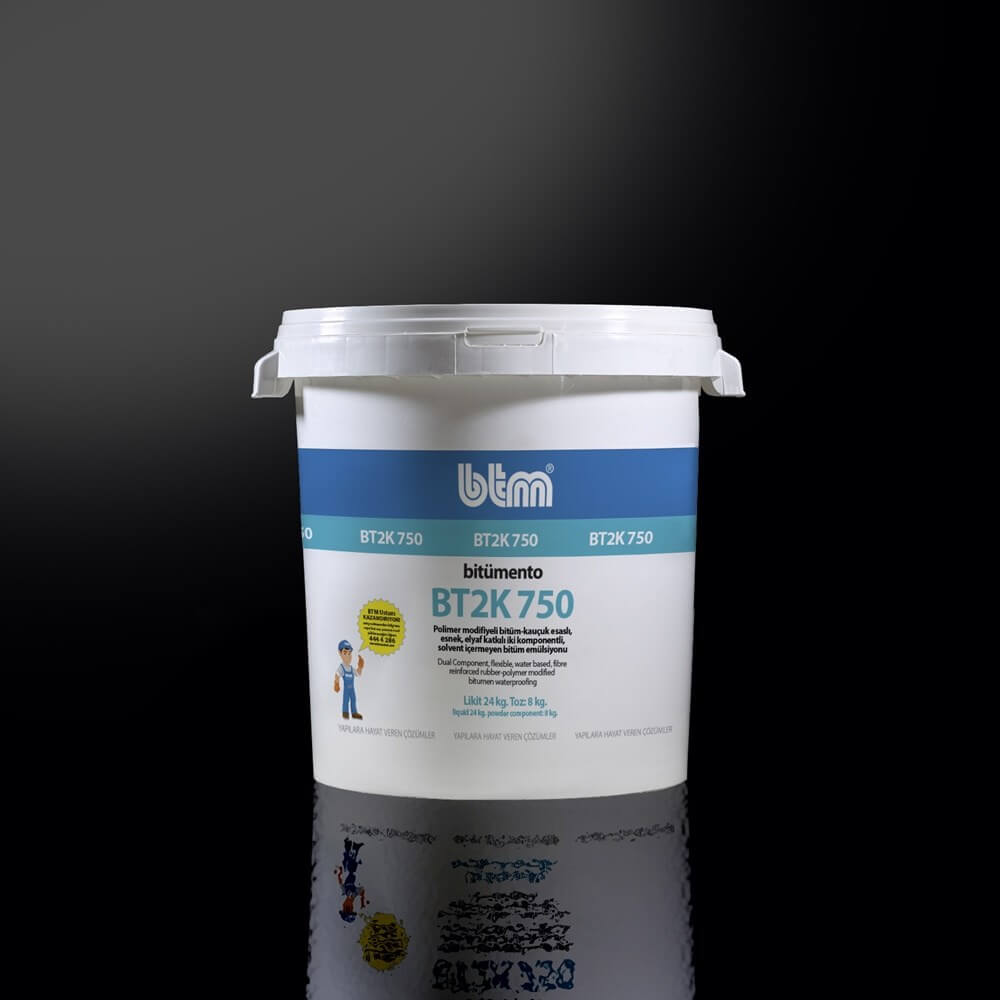 Rubber - Polymer Modified Bitumen Waterproofing Material | BT2K 750