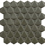 Porselen Mozaik | 3D Hexagon - 8