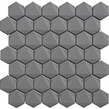 Porcelain Mosaic | 3D Hexagon - 9