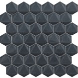 Porselen Mozaik | 3D Hexagon - 11