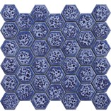 Porselen Mozaik | Hexagon - 1