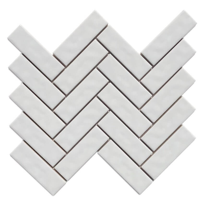 Porselen Mozaik | Herringbone - 0