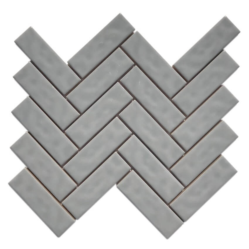 Porselen Mozaik | Herringbone - 1