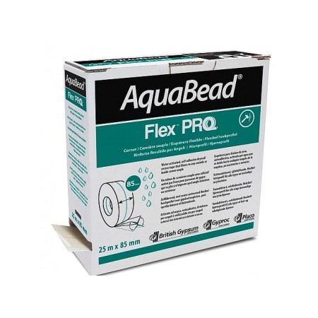 Alçı Levha Köşe Profili | Aquabead Flex Pro