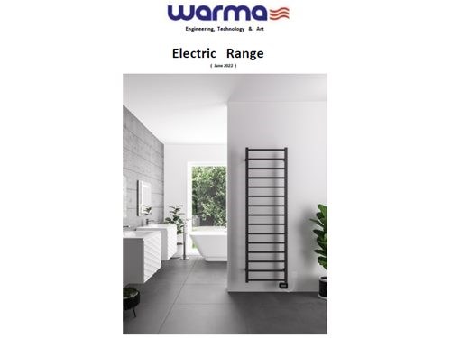 Warma Electric Towel Warmer Brochure