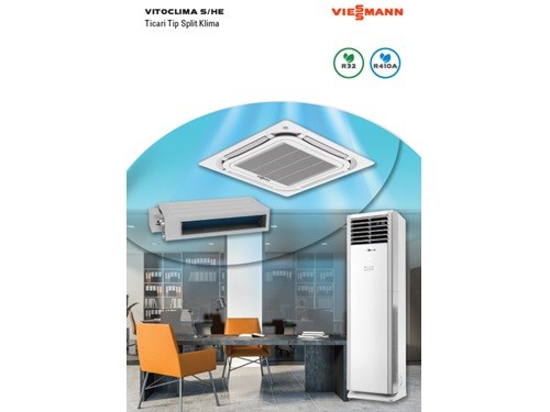 Viessmann Vitoclima S/HE Ticari Tip Split Klimalar