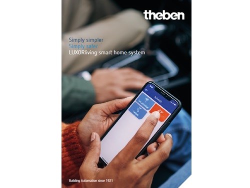 LUXORliving Theben Akıllı Ev Sistemi Broşürü