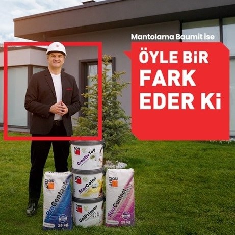 Mantolama Baumit ise Öyle Bir Fark Eder Ki