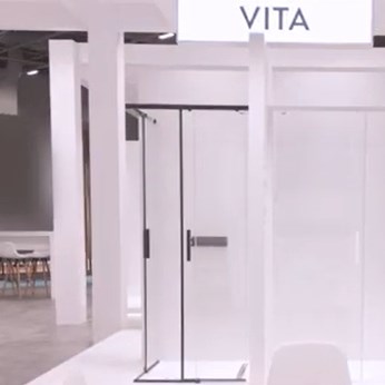 HÜPPE Vita Minimal Black Duş Kabini