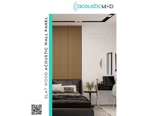 Slat Wood Acoustic Wall Panel Catalog