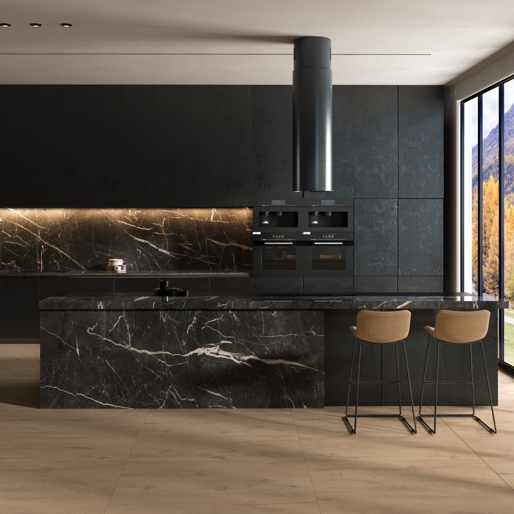 Nero Marquina Porselen Levha