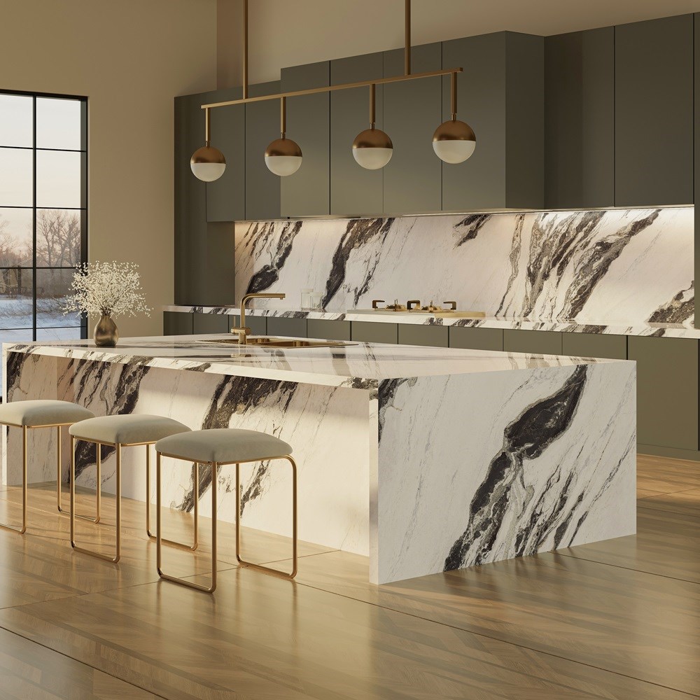 Panda Green Porselen Levha