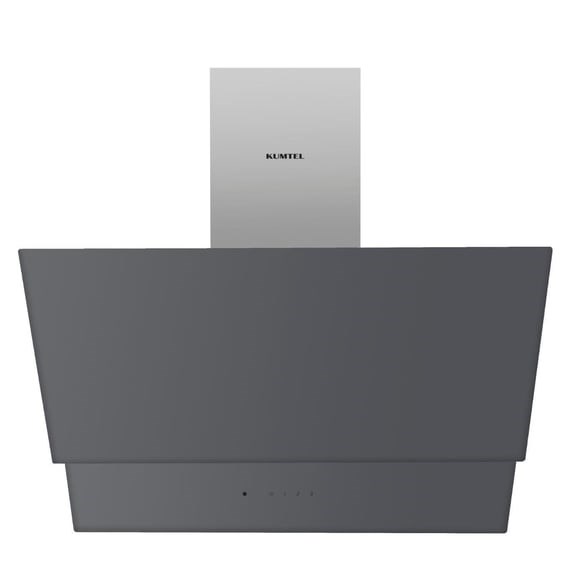 Antrasit (Gri) Dokunmatik Cam Davlumbaz DA6-835