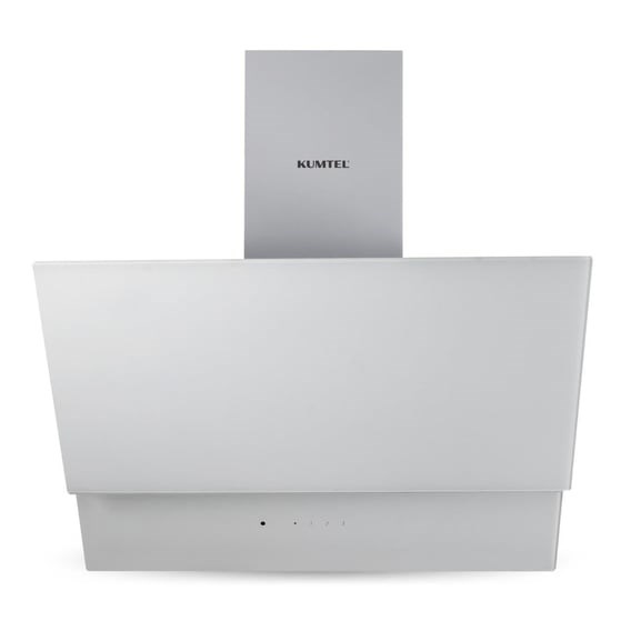 Beyaz Dokunmatik Cam Davlumbaz DA6-835