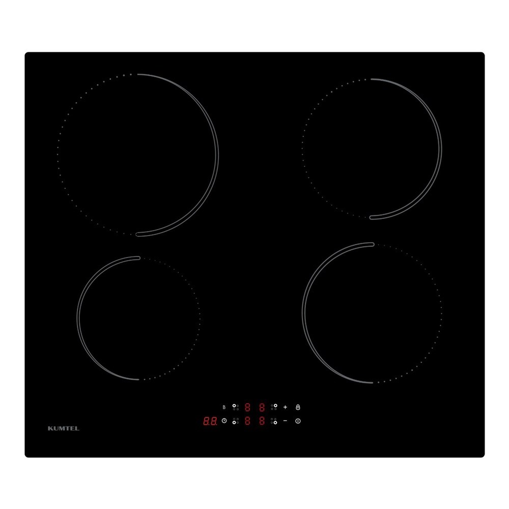 Elektrikli İndüksiyonlu Dört Gözlü Ankastre Ocak HI6-4TB