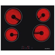 Vitroseramik Elektrikli Siyah Cam Ankastre Ocak V6-04T