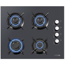 Antrasit (Gri) Cam Ankastre Ocak KO-40 TAHDF