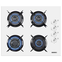 Beyaz Cam Ankastre Ocak KO-40 TAHDF