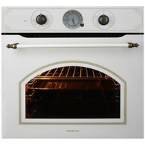 Rustik Bej Cam Ankastre Fırın B66-SF2 (AT)