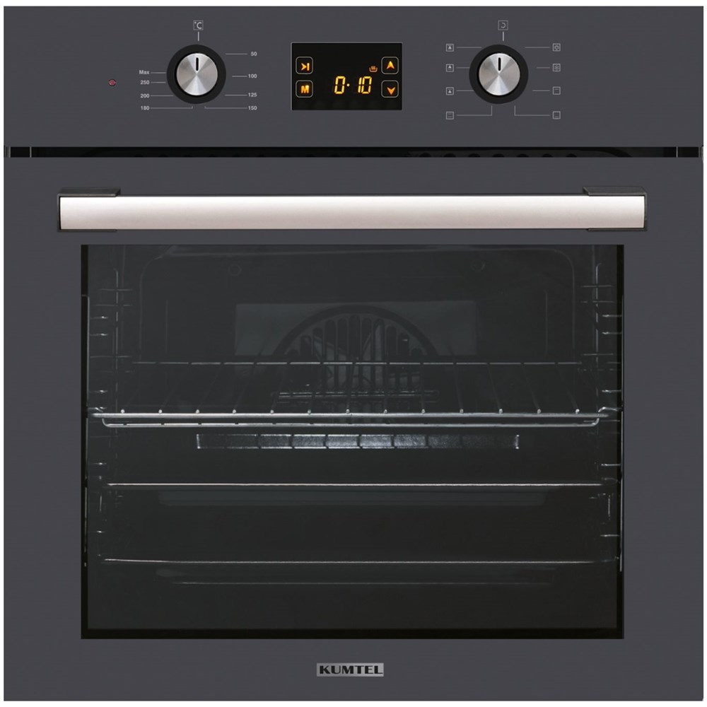 Dijital Antrasit (Gri) Ankastre Fırın 8 Prog. B66 - SF2