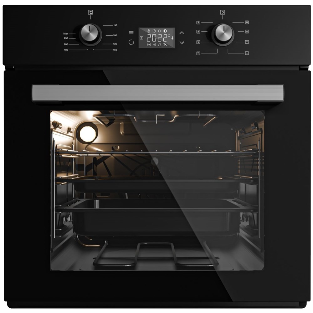 Dijital Siyah Ankastre Fırın 8 Prog. B66 - SF2