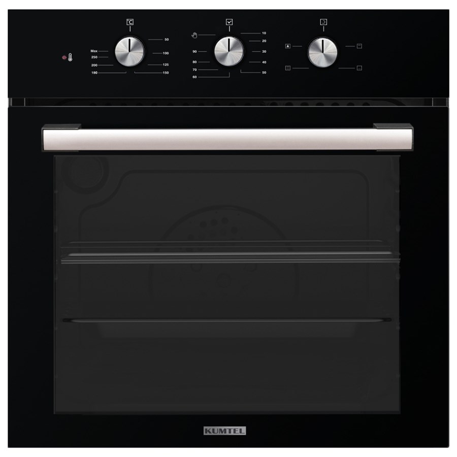 Turbo Fanlı Siyah Ankastre Fırın B66 - SF2