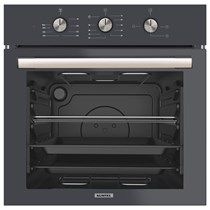 Antrasit (Gri) Cam Ankastre Fırın B66-S2 MT