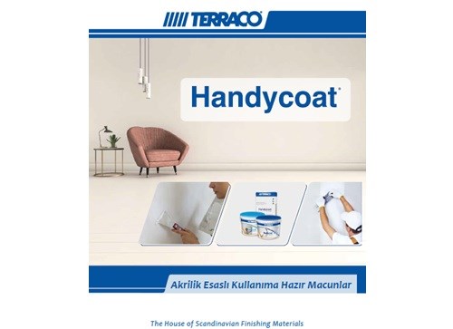 Terraco Handycoat Akrilik Esaslı Kullanıma Hazır Macunlar