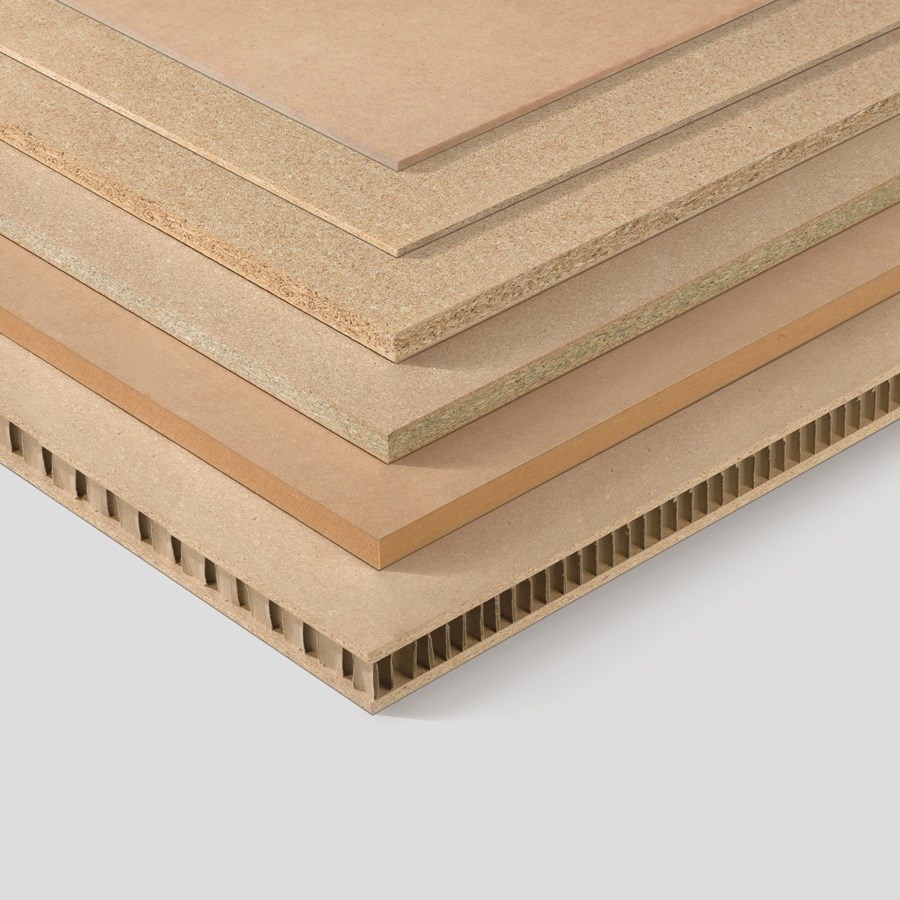 Raw Particle Boards