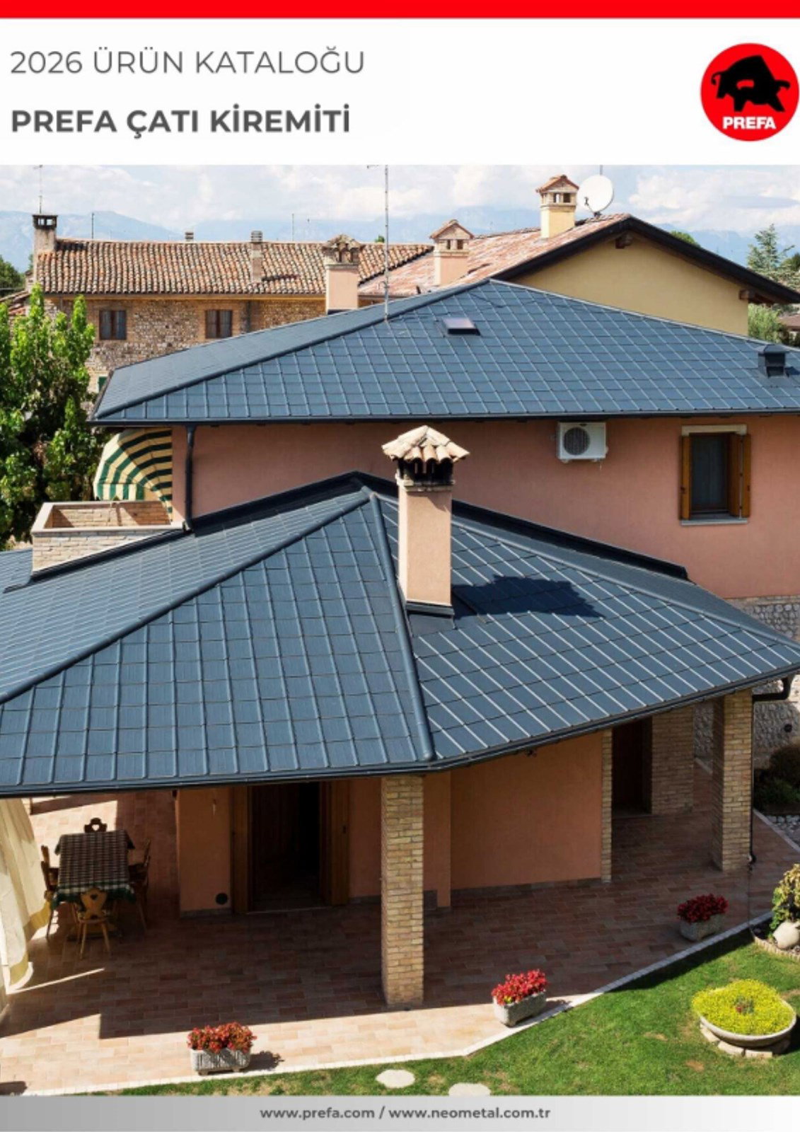PREFA Çatı Kiremiti Kataloğu