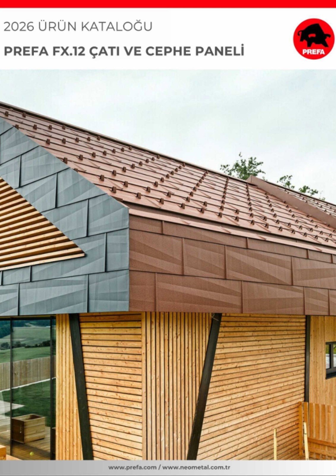 PREFA FX.12 Çatı ve Cephe Paneli Kataloğu