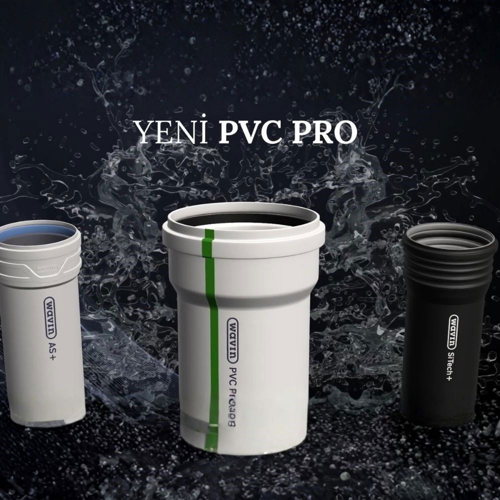 Wavin PVC PRO - Sessiz Atık Su Sistemi