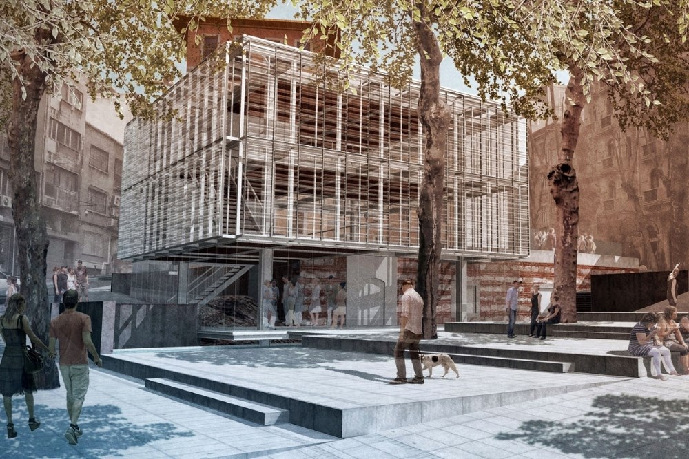 Şerefiye Sarnıcı Giriş Yapısı ve Çevre Düzenlemesi