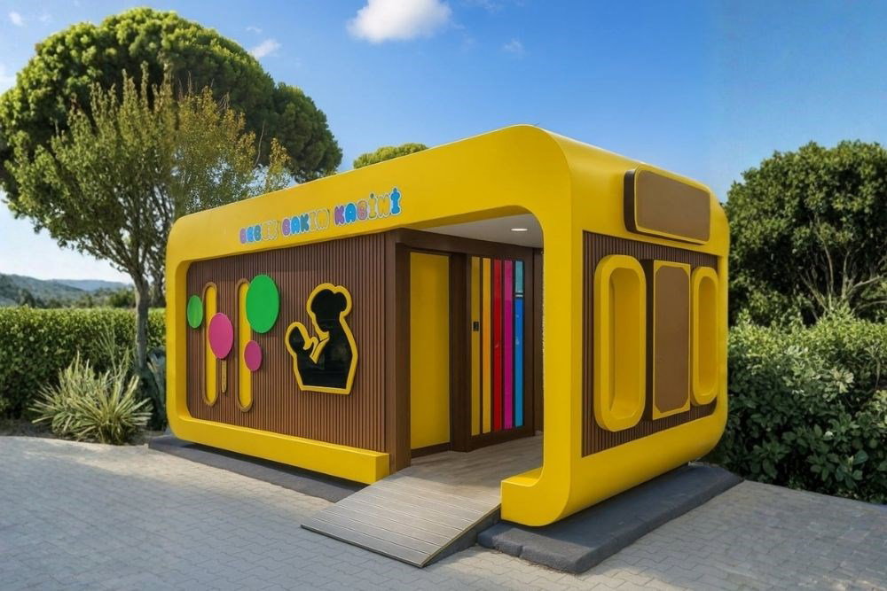 Menemen Belediyesi Bebek Bakım Kabini Projesi