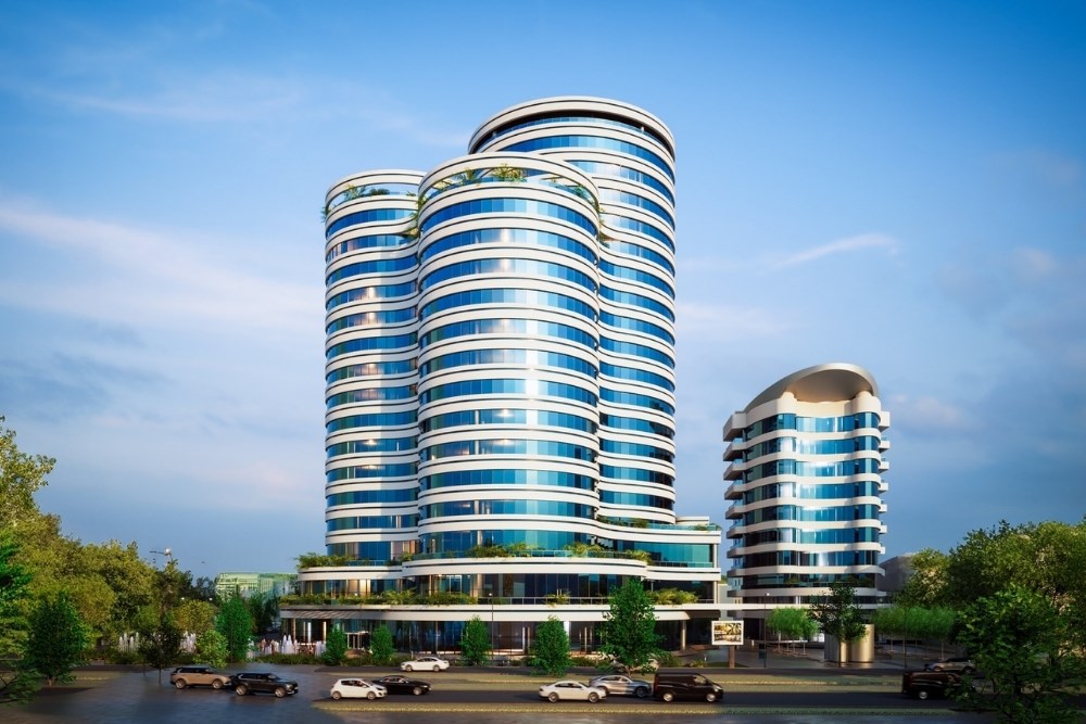 Duşanbe’de Alışveriş Merkezi ve Ofis Binası