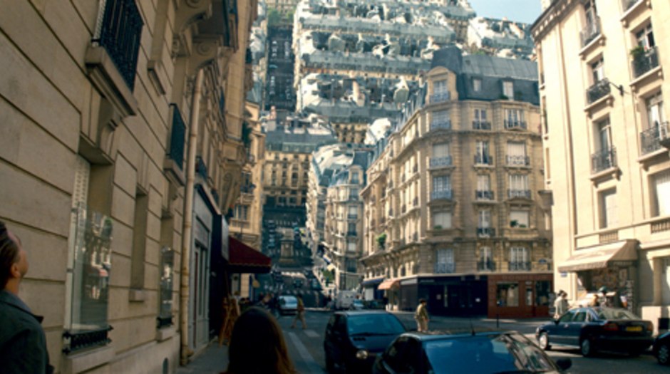 inception scene - Paris